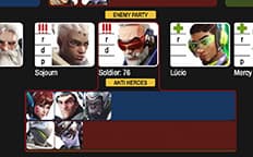 Discover anti-hero options against enemy heroes.